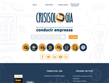 Tablet Screenshot of crisisologia.com